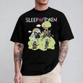 Funny Meme Mask Sleep Token Flamingo Band Tee, The Even In Arcadia, Concert Tour 2025 Tee, Unisex Short Sleeve Tee...