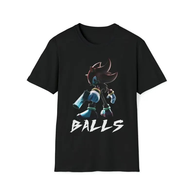 Funny Meme Shirt, Balls Shadow the Hedgehog Tee, Gift Unisex T-Shirt Casual Classic Hoodie, Sweatshirt | GrindPrints.com