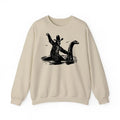 Funny Meme Shirt, Bigfoot Sweatshirt, Hilarious Loch Ness Monster Sweatshirt, Really Vintage Graphic Design, Retro...