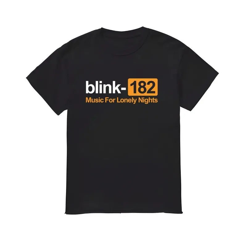Funny Meme Shirt, Blink-182 Music For Lonely Nights Tee, Gift Unisex T-Shirt Hoodie, Sweatshirt | GrindPrints.com
