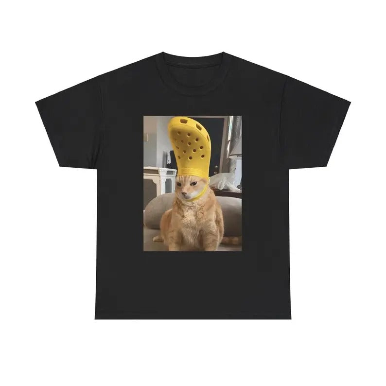 Funny Meme Shirt, Crocs Cat Tarot Card Tee, Cat Lovers Gift Unisex T-Shirt Hoodie, Sweatshirt | GrindPrints.com