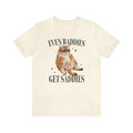 Funny Meme Shirt, Even Baddies Get Saddies Tee, Gift Unisex T-Shirt Hoodie, Sweatshirt | GrindPrints.com