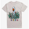 Funny Meme Shirt, GTFO Duck Gift Unisex T-Shirt Casual Fabric Hoodie, Sweatshirt | GrindPrints.com