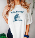 Funny Meme Shirt, Girl Dinnern Tee, Raccoon Gift Unisex T-Shirt Hoodie, Sweatshirt | GrindPrints.com