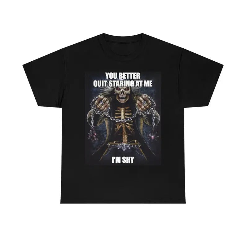 Funny Meme Shirt, Hard Bad*ss Skeleton Tee, Gift Unisex T-Shirt Hoodie, Sweatshirt | GrindPrints.com