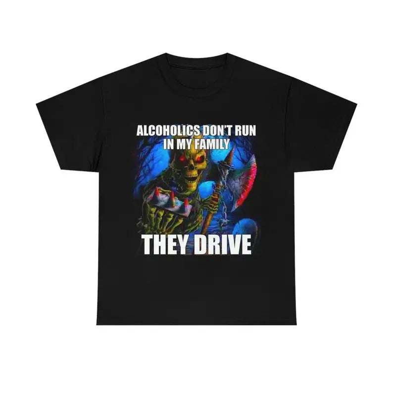 Funny Meme Shirt, Hard Skeleton Tee, Gift Unisex T-Shirt Hoodie, Sweatshirt | GrindPrints.com