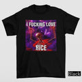 Funny Meme Shirt, I Fu@king Love Rice Tee, Gift Unisex T-Shirt Hoodie, Sweatshirt | GrindPrints.com