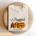 Funny Meme Shirt, I Got Pegged at Cracker Barrel Old Country Store Tee, Gift Unisex T-Shirt Hoodie, Sweatshirt
