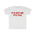 Funny Meme Shirt, It's Not Me It's You Tee, 2000's Gift Unisex T-Shirt Hoodie, Sweatshirt | GrindPrints.com