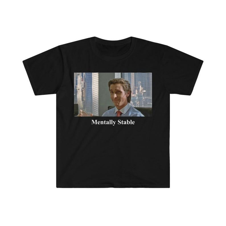 Funny Meme Shirt, Patrick Bateman American Psycho Tee, Parody Gift Unisex T-Shirt Hoodie, Sweatshirt | GrindPrints.com