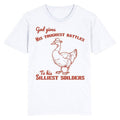 Funny Meme Shirt, Silly Duck, Silly soldiers, does he Tee, Gift Unisex T-Shirt Hoodie, Sweatshirt | GrindPrints.com