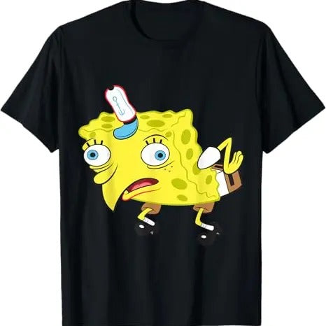 Funny Meme Shirt, Spongebob Meme Isn't Even Tee, Gift Unisex T-Shirt Hoodie, Sweatshirt | GrindPrints.com