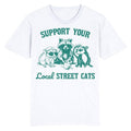 Funny Meme Shirt, Support your local street cats Tee, Gift Unisex T-Shirt Hoodie, Sweatshirt | GrindPrints.com