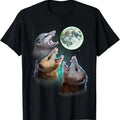 Funny Meme Shirt, Three Opposum Moon With 3 Possums And Dead Moon Costume Tee, Gift Unisex T-Shirt Hoodie, Sweatshirt