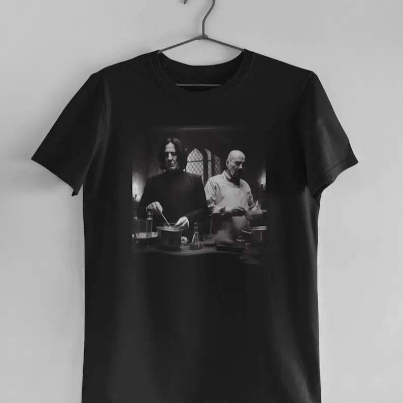 Funny Meme Shirt Walter White Severus Snape Drug Laboratory Cooking T-Shirts, Hoodie, Sweatshirt