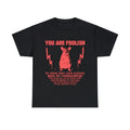 Funny Meme Shirt, You Are Footlish Horror Shirt, Funny Rat Graphic Tee, Quirky And Humorous Mouse Quote Design Merch...