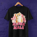 Funny Meme Shirt, alpha male meow Tee, Gift Unisex T-Shirt Hoodie, Sweatshirt | GrindPrints.com