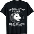 Funny Meme Shirts For Men, Funny Possum Emotional Support Animal Funny Opossums Memes T-Shirt Menswear Top Hoodie, Sweatshirt