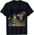 Funny Meme Shirts For Men, Man Kick Alligator In Swamp Funny Oddly Specific Meme T-Shirt Menswear Top Hoodie, Sweatshirt