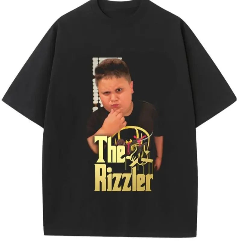 Funny Meme The God Rizzler Shirt Tee Unisex T-Shirt Hoodie, Sweatshirt | GrindPrints.com