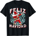 Funny Mexican Christmas Shirt, Christmas Gift, Feliz Navidad Dabbing Christmas Sombrero T-Shirt