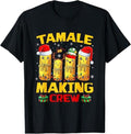 Funny Mexican Christmas Shirt, Christmas Gift, Tamale Making Crew Tamale Season Funny Mexican Christmas T-Shirt