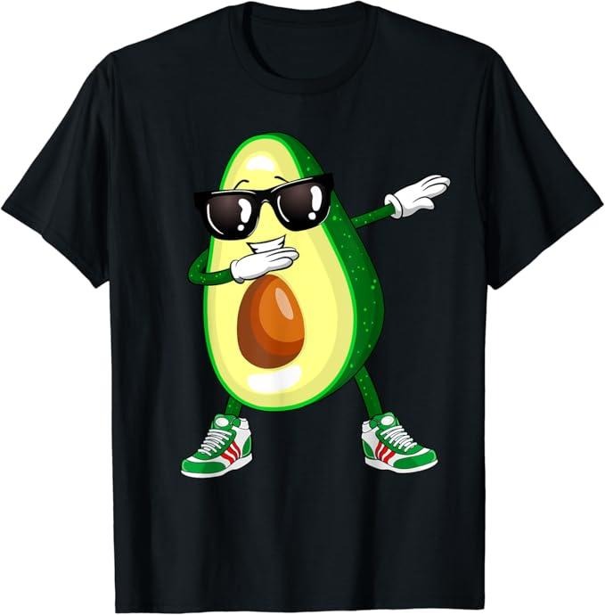 Funny Mexican Shirts Dabbing Avocado Shirt Funny Vegan Food Lover Menswear Top Casual Classic T-Shirts, Hoodie, Sweatshirt