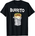 Funny Mexican Shirts, Steak Burrito Cartoon Funny Mexican Food Love Gift T-Shirt Menswear Top Casual Classic Hoodie,...