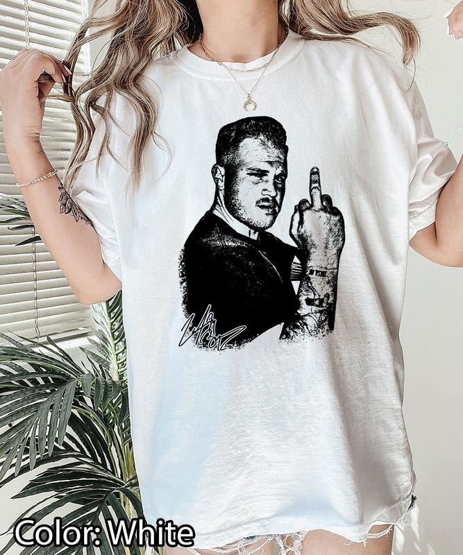 Funny Middle Finger From Zach T-Shirt, Zach Fan Shirt, Country Music Bryan Shirt, The Quittin Time Tour Bryan Shirt, Full...