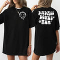 Funny Mothers Day Gift For Stepmom, Badass Bonus Mom Shirt 2 Sides, Stepmother Tee, Badass Cool Mama Shirt, Unisex Short...