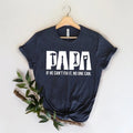 Funny Papa Birthday T-Shirt, Fixer of Things Shirt, Papa Tools Shirt, Papa Shirt,Papa can fix it tool box Shirt, Father's...