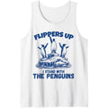 Funny Penguin Flippers Up I Stand With The Penguins Tank Top T-Shirts, Hoodie, Sweatshirt | GrindPrints.com