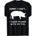 Funny Pig Outfit Farmer Farm Pigs &amp; Pork Sow Country Lover T-Shirt220g made in usa T-Shirts, Hoodie, Sweatshirt