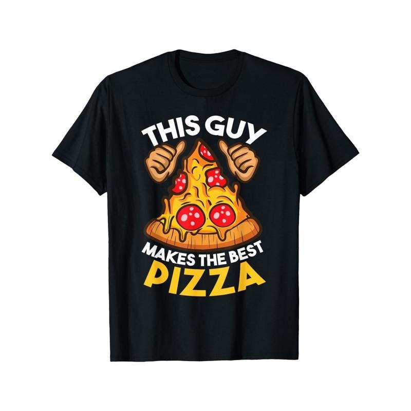 Funny Pizza Maker Gift For Men Women Cool Guy Best Pizza T-Shirt Made in USA Hoodie, Sweatshirt | GrindPrints.com