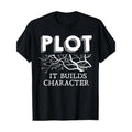 Funny Plot Builds Character Book Reading Teacher 220g Made Usa T-Shirts, Hoodie, Sweatshirt