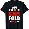 Funny Poker - Texas Holdem Lucky Poker T-Shirt made in usa Hoodie, Sweatshirt | GrindPrints.com