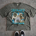 Funny Raccoon T-Shirt - Life Is Soup I Am Fork - Absurd Meme Shirt - Raccoon Vintage Graphic Tee - Trendy Bootleg Shirt