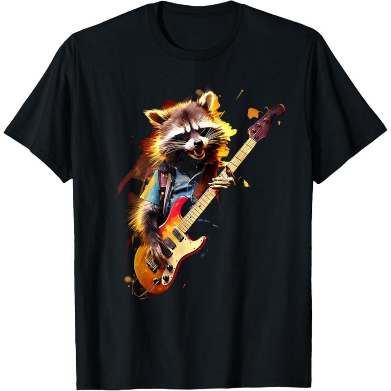 Funny Rock Music Metal Guitar Player T-Shirt made in us Hoodie, Sweatshirt | GrindPrints.com