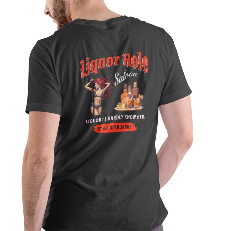 Funny Saloon T Shirt, Unisex Cotton, graphic tee Hoodie, Sweatshirt | GrindPrints.com