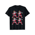 Funny Santa Playing Baseball Graphic Tee - Soft Cotton, Casual Fit, Crew Neck, Short Sleeve T-Shirt for Men made in usa...