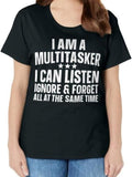 Funny Sarcastic Shirts For Women, Funny Sayings Art For Sarcastic People Gag Sarcasm T-Shirt Womenswear Casual Cotton...
