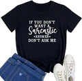 Funny Sarcastic Shirts For Women, Women Cute Tees Graphic T Shirts Casual Cotton Hoodie, Sweatshirt | GrindPrints.com