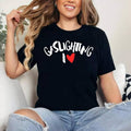 Funny Saying, I Love Gaslighting, Trendy Heart Shape T-Shirt , Cotton 100%, Crewneck, Short Sleeve, Top Womenswear...