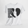 Funny Shirts Adult Humor Men's Casual Cotton Tee | Baby Don't Hurt Me Heart T-Shirt Menswear Top Hoodie, Sweatshirt