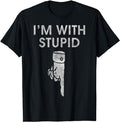 Funny Shirts I'M Stupid Down Arrow Funny Menswear Top T-Shirts, Hoodie, Sweatshirt