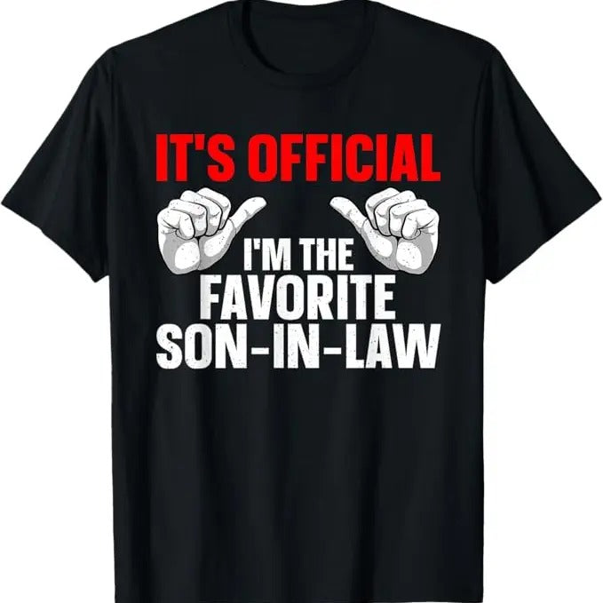 Funny Son-in-law Shirt, Best Son In Law For Men Boys From Mother In Law Son In Law T-Shirt