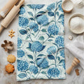 Funny Subtle F Trump Hydrangea Floral Towels, Anti Trump Mother's Day, Kitchen Decor, Housewarming Gift, Democrat...