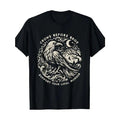 Funny Support Local Murder Crows Graphic Tee - Humorous Men's T-Shirt with Unique Design