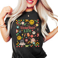Funny Teacher Shirts, Teacher Life Shirt, Idea Gift New Teacher, Teacher Back To School Shirt, Teacher Gift, Retro...