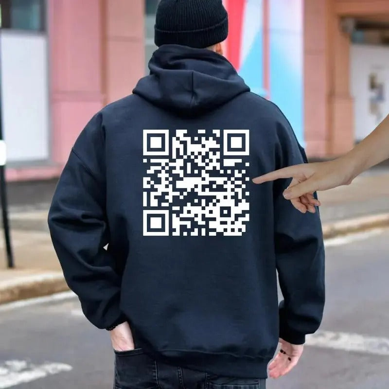 Funny Qr Code Fu Shirt Funny Shirt Qr Graphictee T-Shirts, Hoodie, Sweatshirt